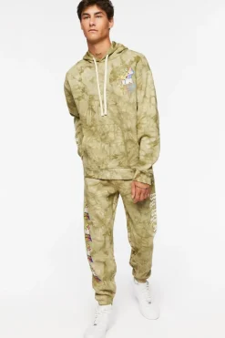 Tie-Dye Graphic Joggers