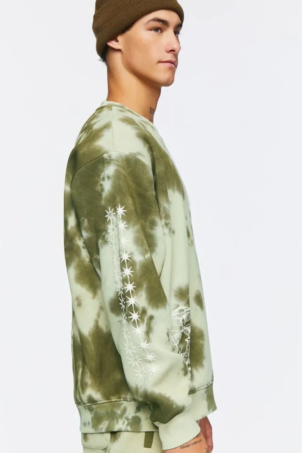 Tie-Dye Metamorph Graphic Pullover