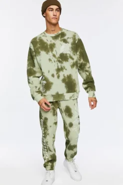 Tie-Dye Metamorph Graphic Pullover
