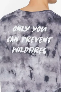 Tie-Dye Smokey Bear Graphic Tee