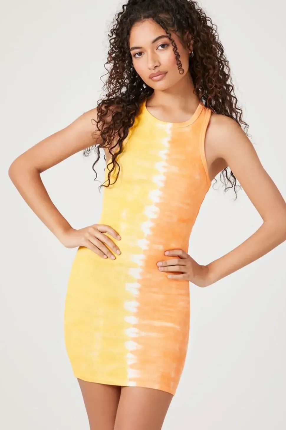 Tie-Dye Tank Mini Dress