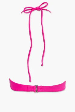 Tie-Neck Halter Bikini Top