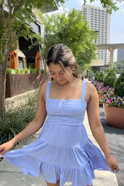 Tiered Fit & Flare Dress