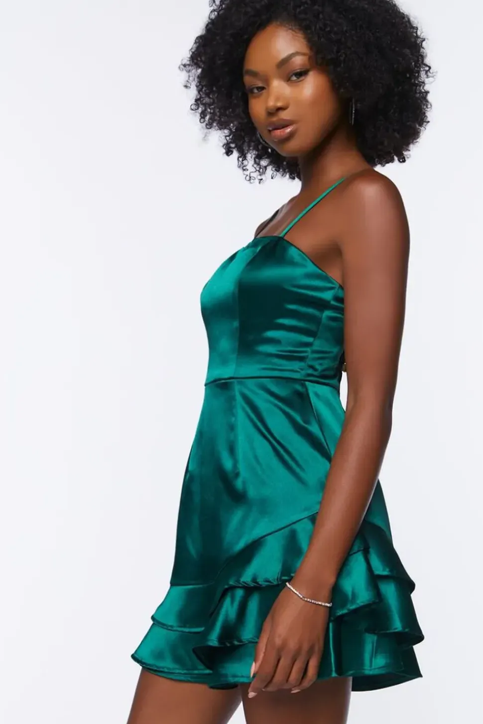 Tiered Fit & Flare Mini Dress