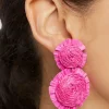 Tiered Floral Drop Earrings