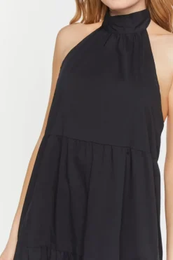 Tiered Halter Maxi Dress