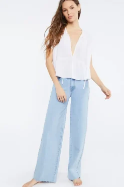 Tiered Tie-Neck Top