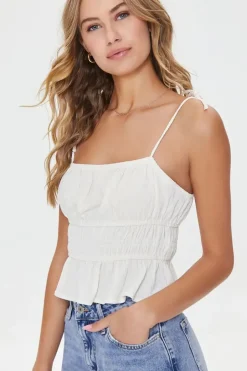 Tie-Strap Tiered Cami