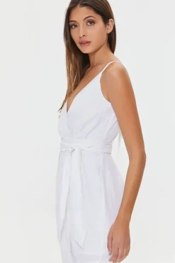 Tie-Waist Cami Mini Dress