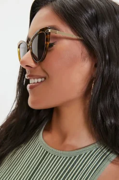 Tinted Cat-Eye Sunglasses