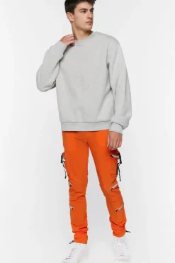 Toggle Drawstring Cargo Joggers