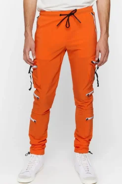 Toggle Drawstring Cargo Joggers