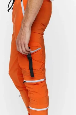 Toggle Drawstring Cargo Joggers