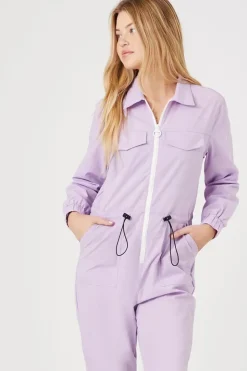 Toggle Drawstring Jumpsuit