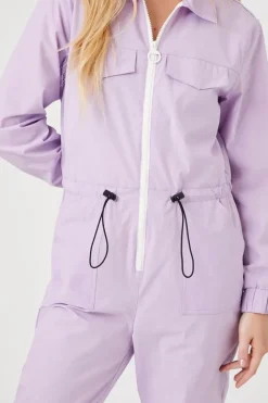Toggle Drawstring Jumpsuit