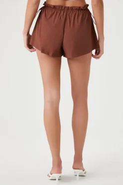 Toggle Drawstring Shorts