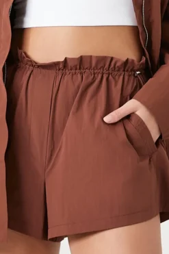 Toggle Drawstring Shorts