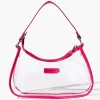 Transparent Baguette Shoulder Bag