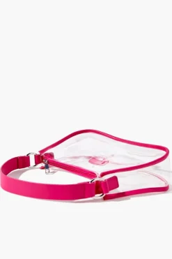 Transparent Baguette Shoulder Bag