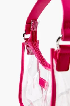 Transparent Baguette Shoulder Bag