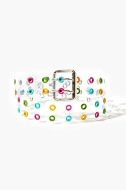 Transparent Grommet Hip Belt
