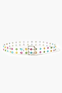 Transparent Grommet Hip Belt
