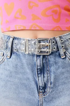 Transparent Grommet Hip Belt