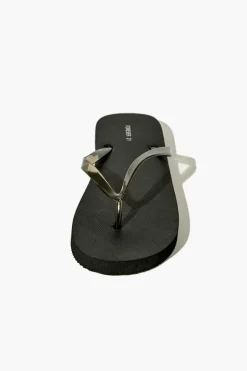 Transparent Thong Flip Flops