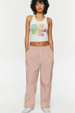 Tropical Flower Graphic Tank Top