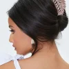 Tropical Leaf Hair Claw Clip