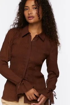Trumpet Sleeve Shirt