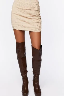 Trumpet Sleeve Shirt & Skirt Set