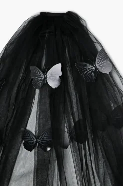 Tulle Butterfly Veil