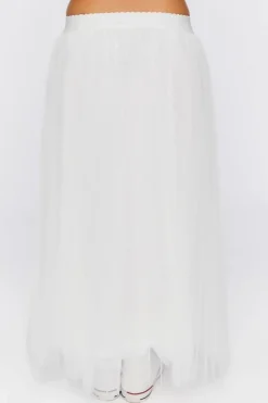 Tulle Maxi Skirt