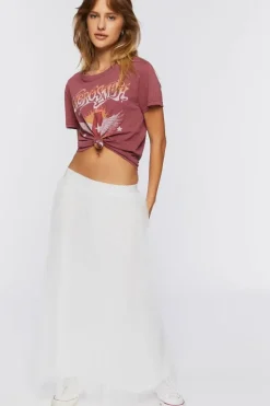 Tulle Maxi Skirt