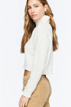 Turtleneck Marled Sweater