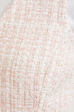 Tweed Button-Front Vest