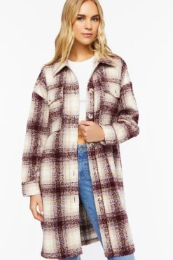 Tweed Longline Shacket