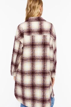 Tweed Longline Shacket
