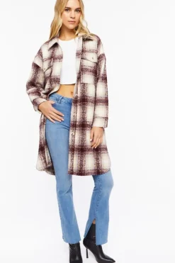Tweed Longline Shacket