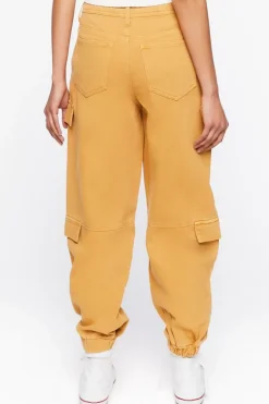 Twill Cargo Joggers