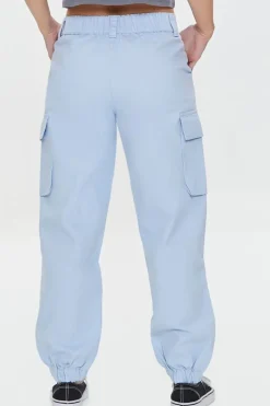Twill Cargo Joggers