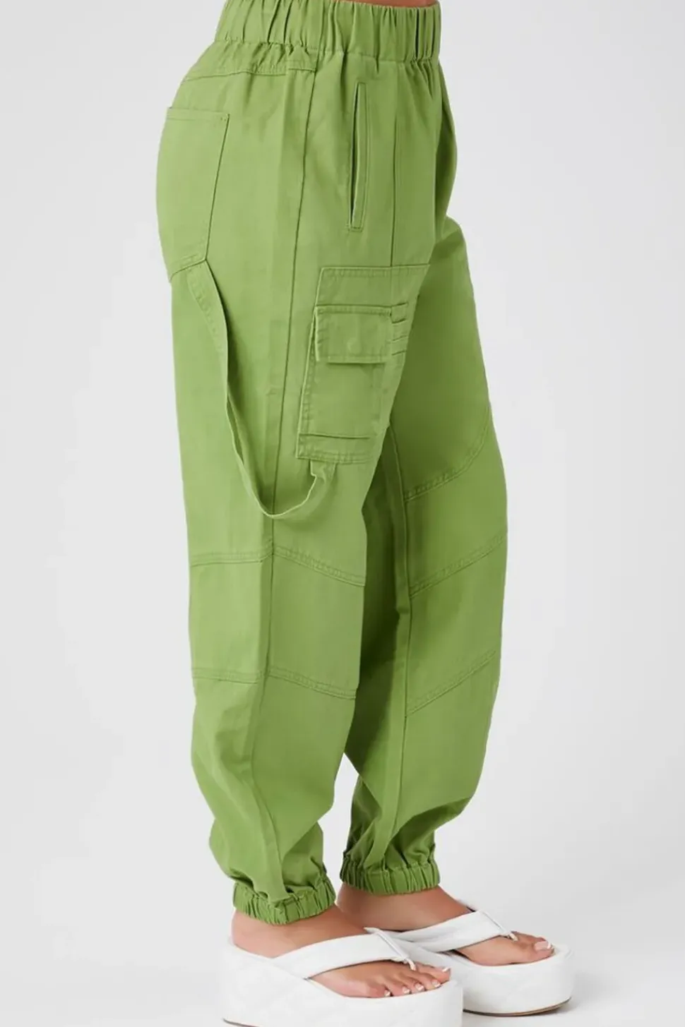 Twill Cargo Joggers