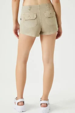 Twill Cargo Shorts