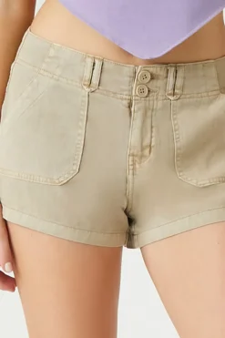 Twill Cargo Shorts