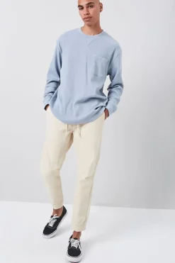 Twill Drawstring Joggers
