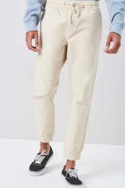 Twill Drawstring Joggers
