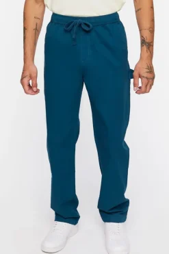 Twill Drawstring Pants