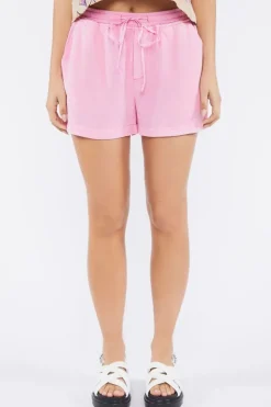 Twill Drawstring Shorts