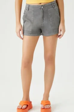 Twill Pull-On Shorts